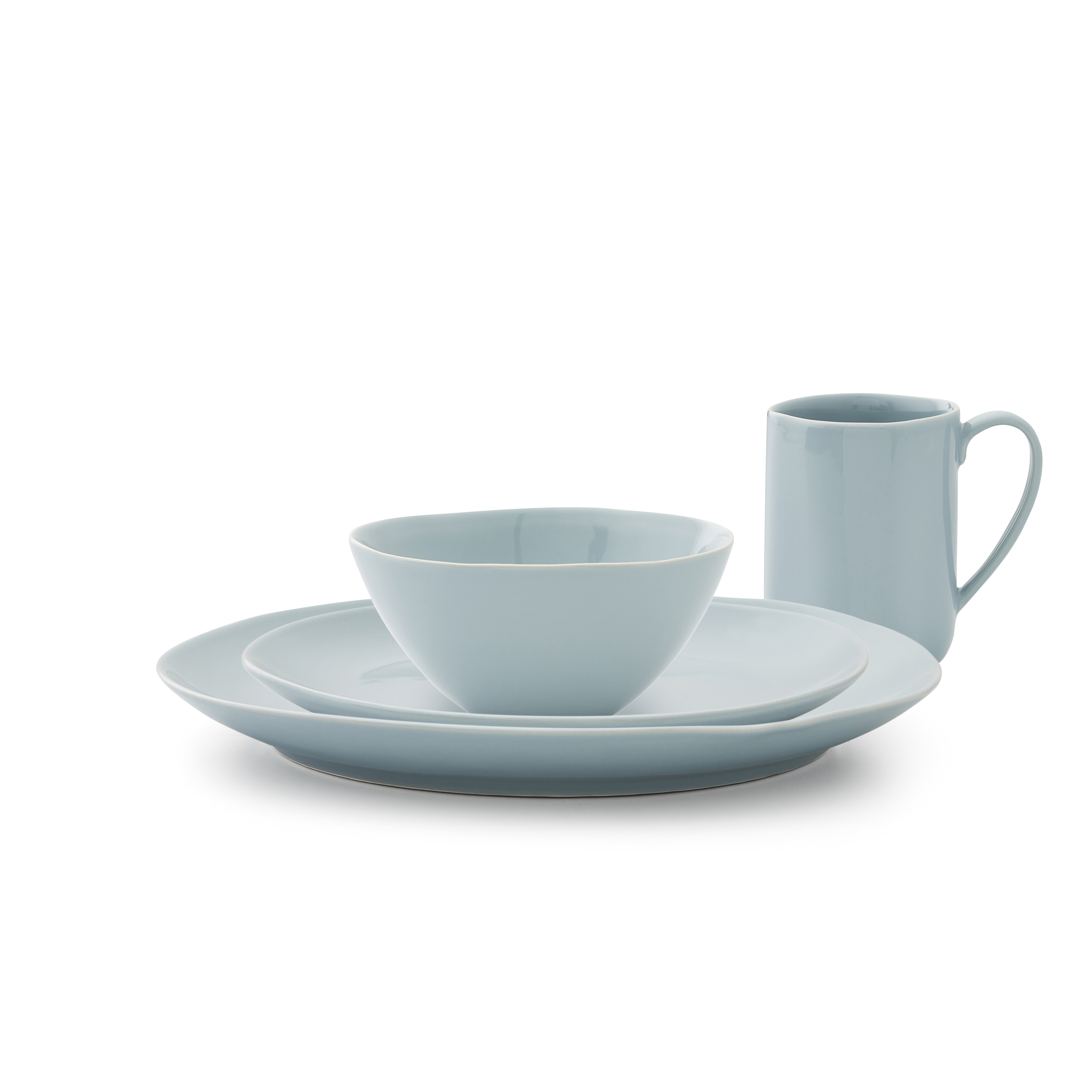 Sophie Conran Arbor 4 Piece Place Setting- Robin's Egg image number null